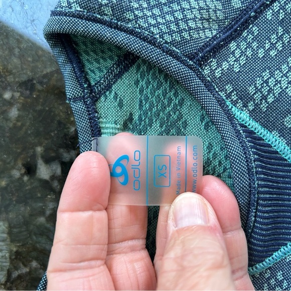 Odlo Blackcomb Evolution Base Layer moisture wicking. Ventilation. Outdoor. EUC - Picture 6 of 10